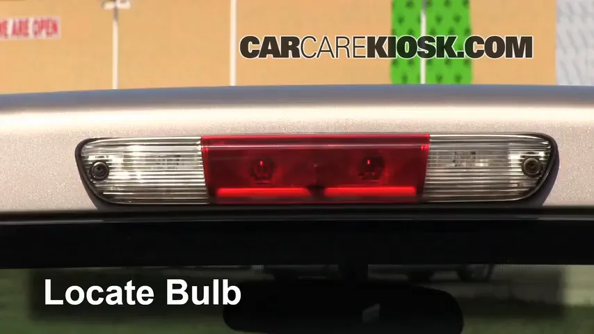 2008 Chevrolet Colorado WT 2.9L 4 Cyl. Standard Cab Pickup (2 Door) Lights Center Brake Light (replace bulb)